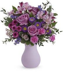 TEV61-6A Prettiest Purple Bouquet 